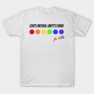 Love's Anthem, Unity's Chant T-Shirt